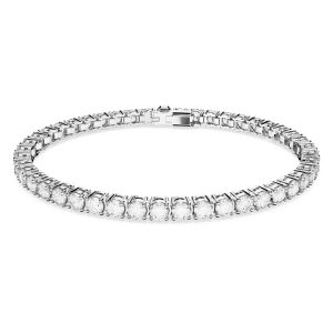 Vòng Tay Swarovski Matrix Tennis - Trắng