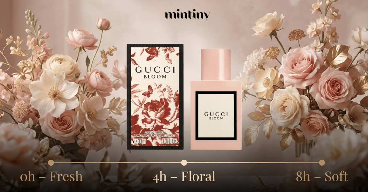 Độ lưu hương của GUCCI BLOOM EDP