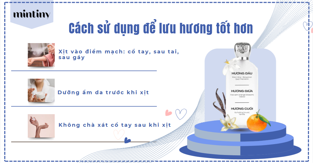 Cách sử dụng để lưu hương tốt hơn với Delilah Blanc Trắng