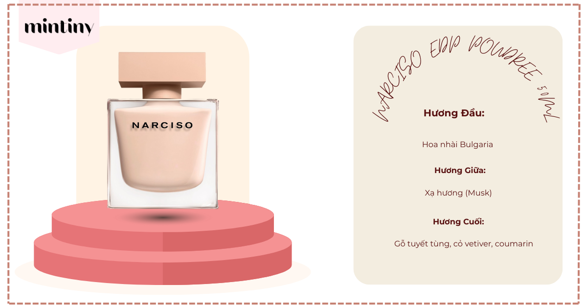 NARCISO EDP POUDREE 50ML