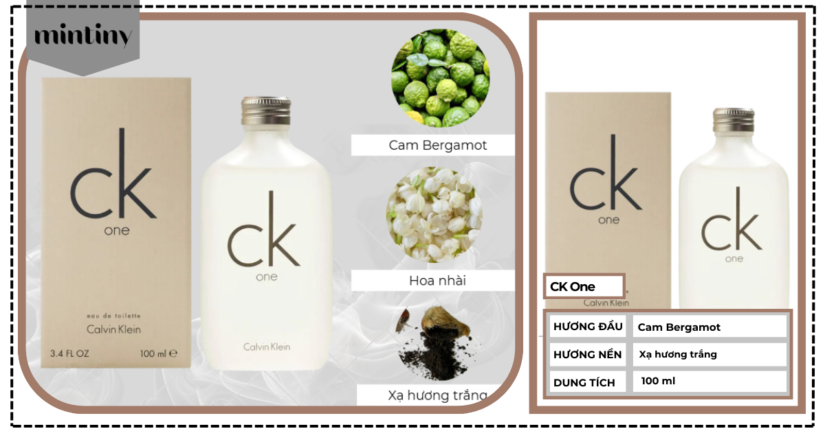Nước Hoa Cho Nữ CK One