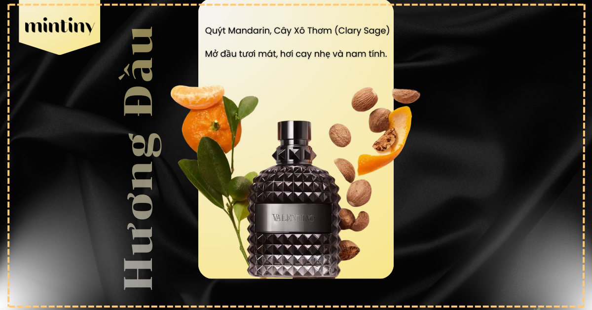 Tầng Hương Cụ Thể Của Valentino Uomo Intense EDP