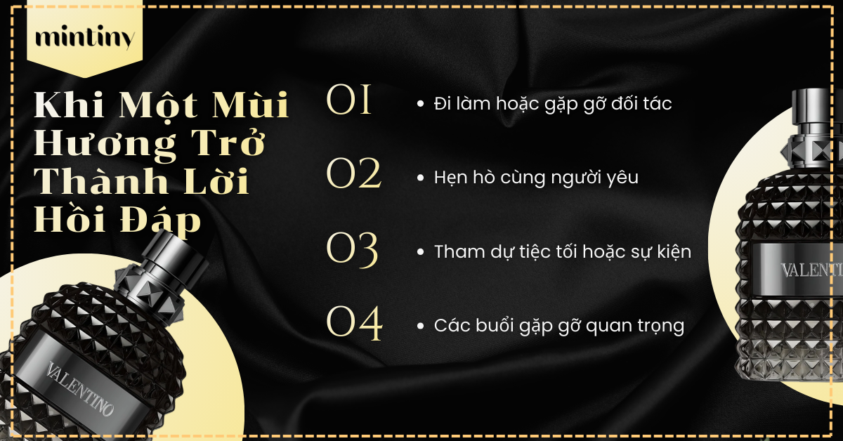 Thời Điểm Sử Dụng Valentino Uomo Intense