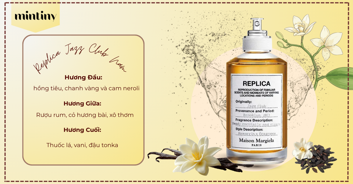 Tầng Hương Replica Jazz Club Cho Nam Cung Hoàng Đạo Cung Ma Kết