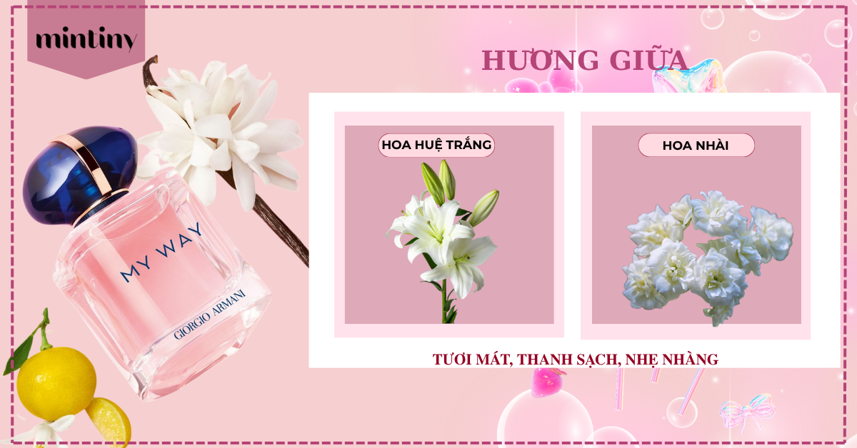 Hương Giữa Giorgio Armani My Way