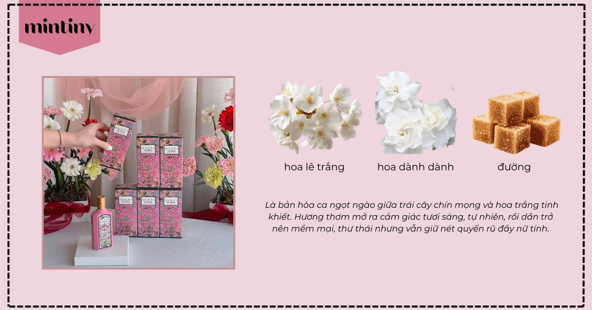 Hương Thơm Hành Trình Khắc Họa Tính Cách Dịu Dàng Gucci Flora Gorgeous Gardenia EDP