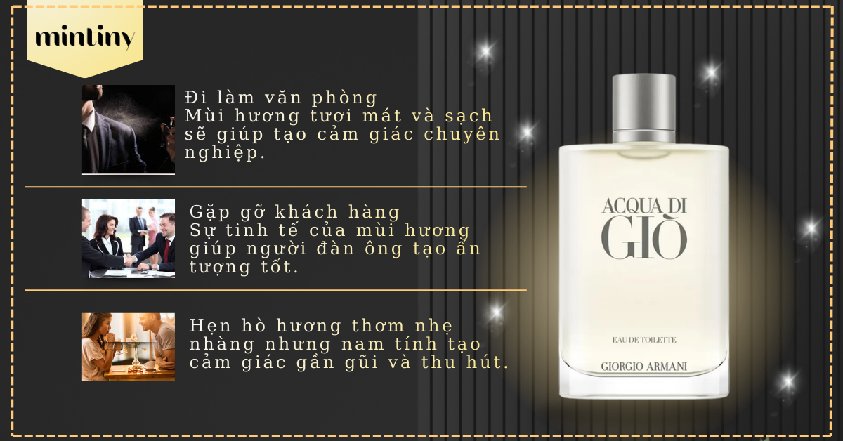 Nước Hoa Nam Công Dụng Của Giorgio Armani Acqua Di Gio Pour Homme EDT 200ml