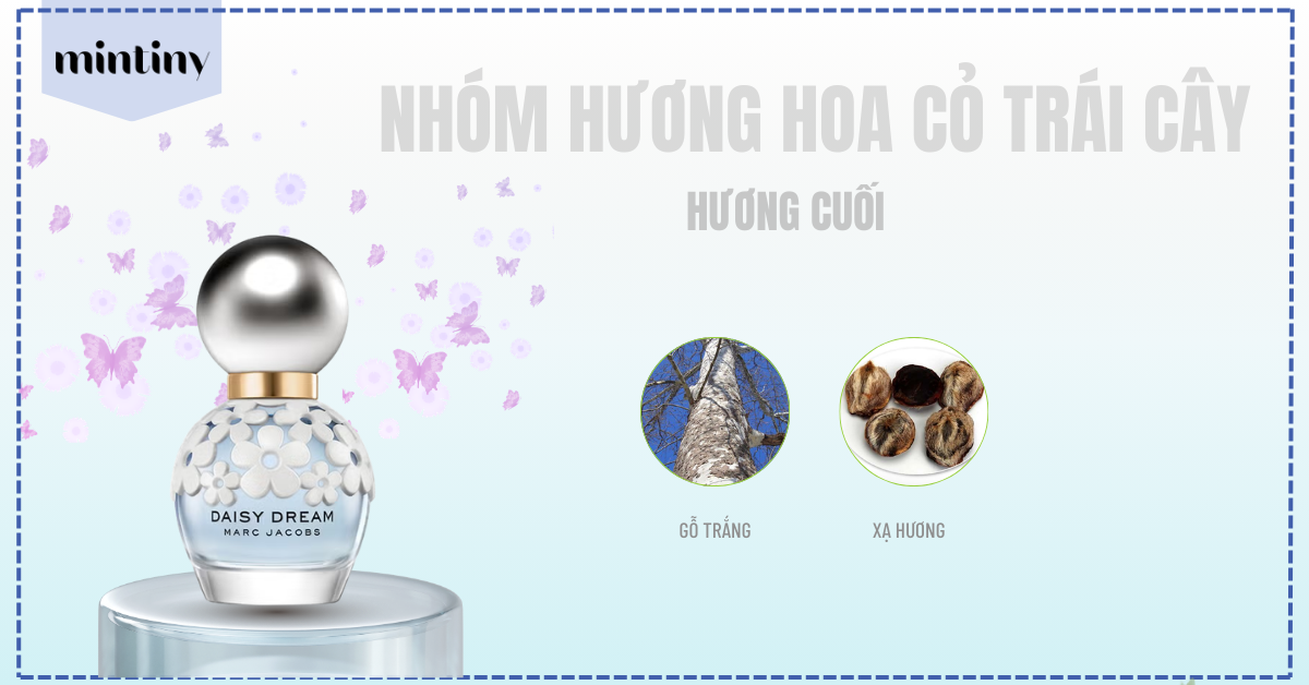 Nhóm Hương Chủ Đạo Cung Cự Giải Marc Jacobs Daisy Dream 30ML