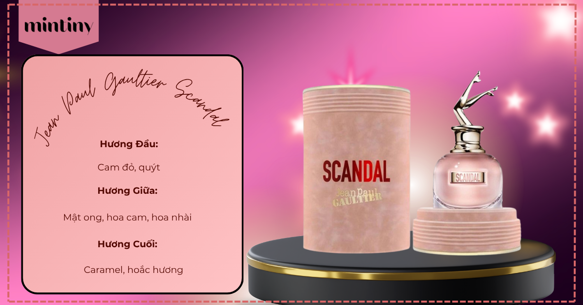 Tầng Hương Nước Hoa Nữ Jean Paul Gaultier Scandal