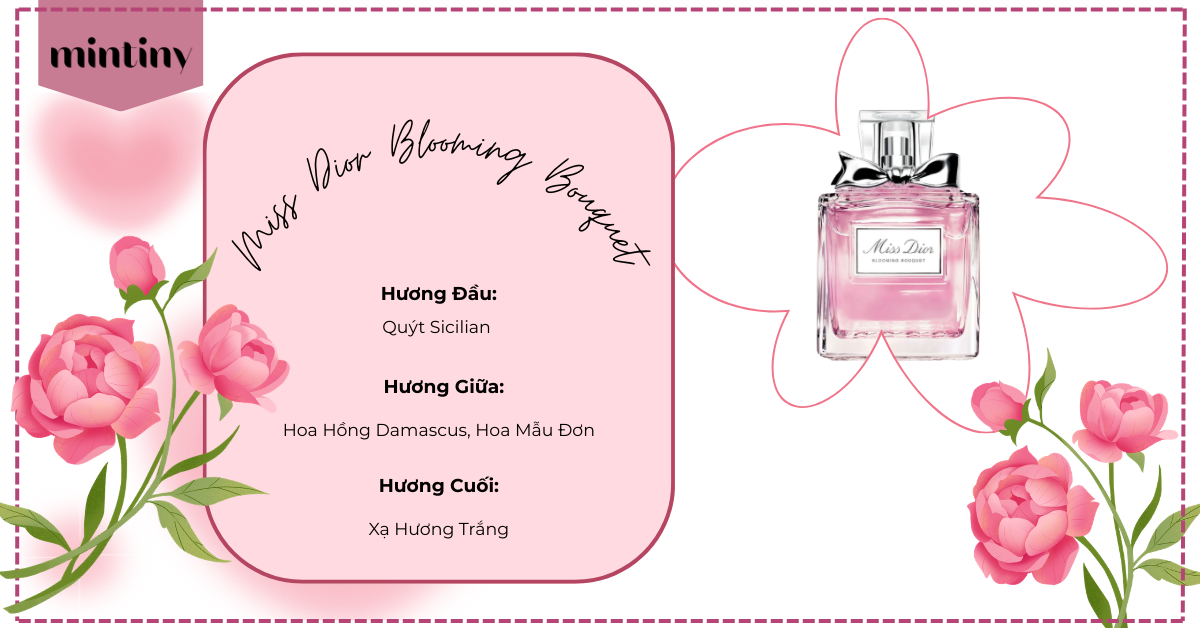 Tầng hương Miss Dior Blooming Bouquet