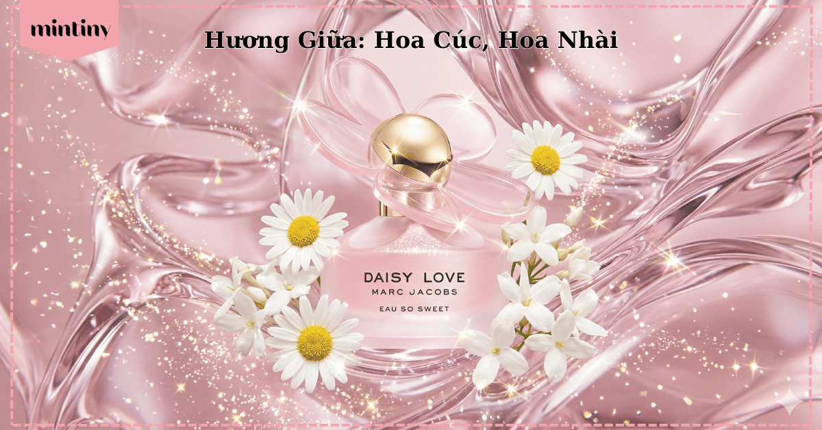 Nước hoa nữ mùi nhẹ nhàng Daisy Love Marc Jacobs So Sweet